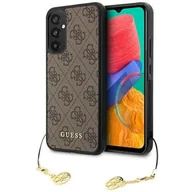 Etui i futerały do telefonów - Guess GUHCSA34GF4GBR A34 5G A346 brązowy/brown hardcase 4G Charms Collection - miniaturka - grafika 1