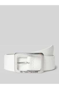 Pasek skórzany w jednolitym kolorze model EVE - Tom Tailor - Paski - miniaturka - grafika 1