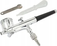 Akcesoria i części modelarskie - Rockforce Aerograf dysza: 0,3mm, pojemność 6ml, boczny zbiornik - miniaturka - grafika 1