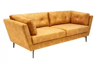 Sofy i kanapy - Invicta Sofa Marvel 220 cm musztardowy 40325 - miniaturka - grafika 1