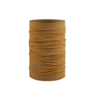 Chusta wielofunkcyjna Buff Merino Lightweight solid mustard - ONE SIZE - Czapki i chusty sportowe męskie - miniaturka - grafika 1