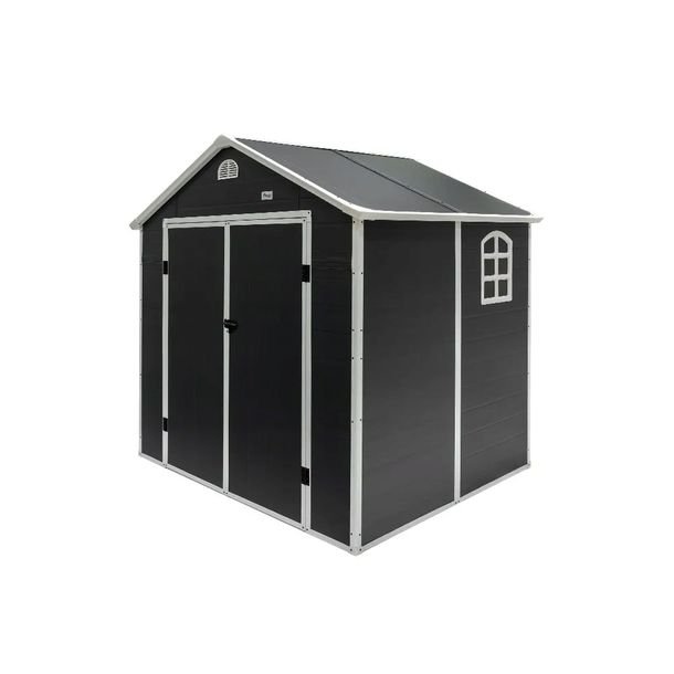 Domek narzędziowy ogrodowy szopa schowek plastikowy 242x192cm - Bellis II