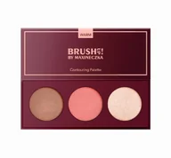 Bronzery i konturowanie twarzy - Brush Up paleta do konturowania 02 Warm 7,5g - miniaturka - grafika 1