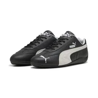 Półbuty damskie - Damskie Buty PUMA SPEEDCAT LTHR 40317502 – Czarny - miniaturka - grafika 1
