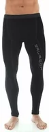 Spodnie męskie - Brubeck LE10250 Spodnie męskie ExtremeMerino czarne - miniaturka - grafika 1
