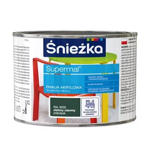 ŚNIEŻKA Supermal® Emalia Akrylowa Półpołysk - Emalie - miniaturka - grafika 1