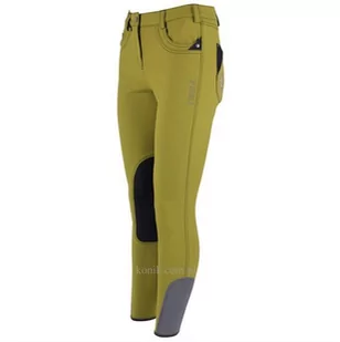 Pikeur Bryczesy FURIA GRIP dark lime - Bryczesy - miniaturka - grafika 1