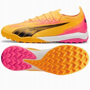 Buty Puma Ultra Ultimate Cage TT 107745-03 pomarańczowy 41 - Piłka nożna - miniaturka - grafika 1