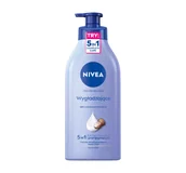 Balsamy i kremy do ciała - Nivea Body Mleczko do ciała wygładzające - pompka 625ml - miniaturka - grafika 1