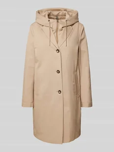 Płaszcz z kapturem model ‘MIRACLE’ - Płaszcze męskie - miniaturka - grafika 1