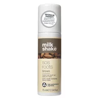 Farby do włosów i szampony koloryzujące - Milk Shake SOS Roots, spray do odrostów, brązowy, 75ml - miniaturka - grafika 1