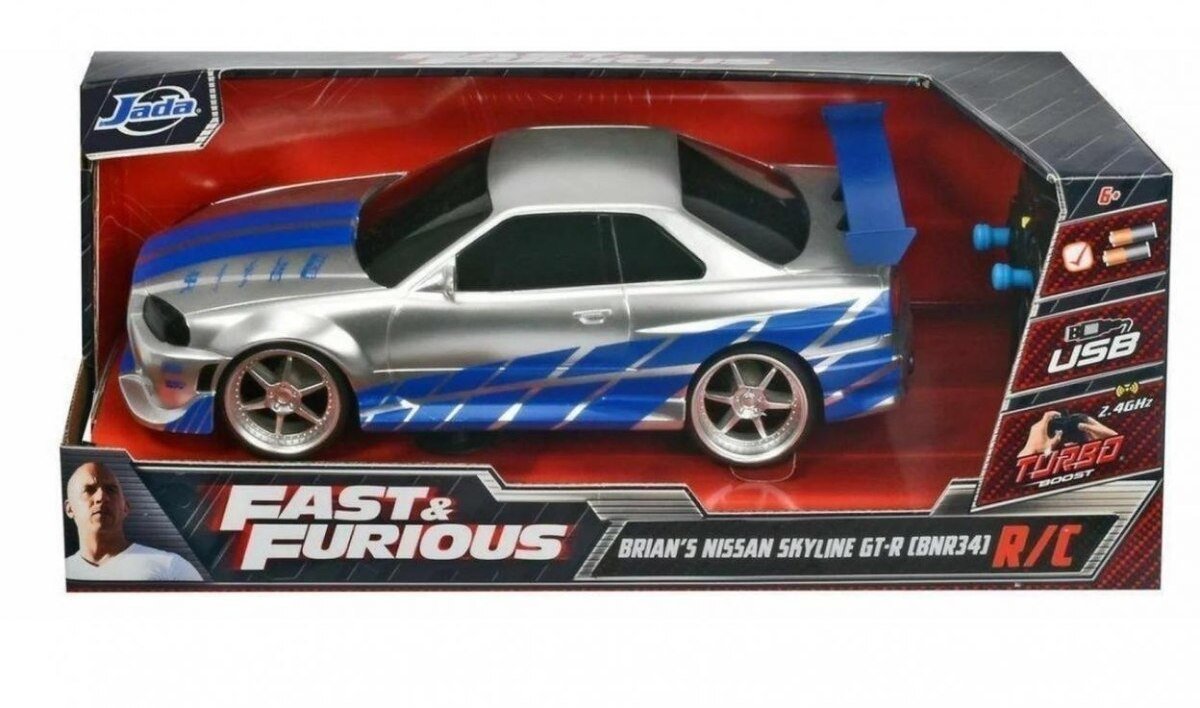 Jada RC F&F Nissan Skyline GTR 1:16