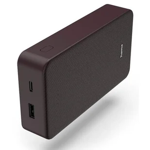 Powerbank HAMA Power Pack Color 20000 mAh Fioletowy - Powerbanki - miniaturka - grafika 1