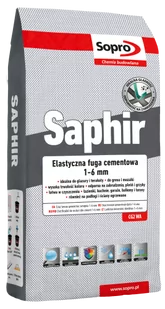 Fuga cementowa Sopro Saphir beż jura (33) 3 kg - Fugi - miniaturka - grafika 1