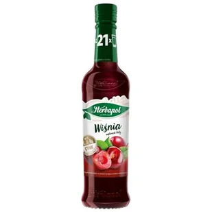Spiżarnia Herbapol Owocowa Spiżarnia Syrop owocowy wiśnia 420 ml - Soki i napoje niegazowane - miniaturka - grafika 1