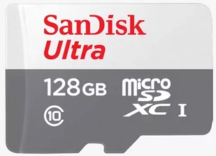 SANDISK ULTRA microSDXC 128 GB 100MB/s Class 10 UHS - Karty pamięci - miniaturka - grafika 1