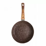 Patelnie - PATELNIA GRANITOWA POWŁOKA NIEPRZYWIERAJĄCA 24 CM - miniaturka - grafika 1