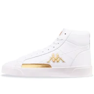 Trampki damskie - Buty Kappa Lollo Mid GC 241708GC-1045 - białe - miniaturka - grafika 1