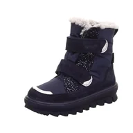 Śniegowce damskie - Superfit Flavia Gore-Tex śniegowce z ciepłą podszewką, niebieskie/srebrne 8000, szerokość 35 EU, Niebieski, srebrny, 8000, 35 EU Weit - miniaturka - grafika 1