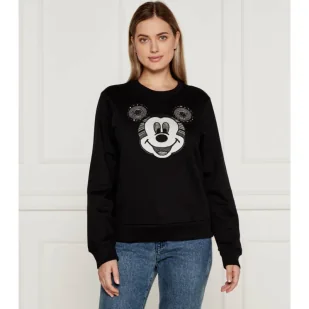 Desigual Bluza DESIGUAL x DISNEY MICKEY YEAH! | Regular Fit - Bluzy damskie - miniaturka - grafika 1