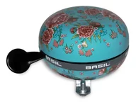 Dzwonki do roweru - Basil, Dzwonek rowerowy, Big bell bloom emerald green, 80 mm - miniaturka - grafika 1