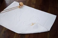 Dywaniki łazienkowe - Dywanik Hotelowy Basic Z Ramką I Stopkami 50X70 Cm - miniaturka - grafika 1