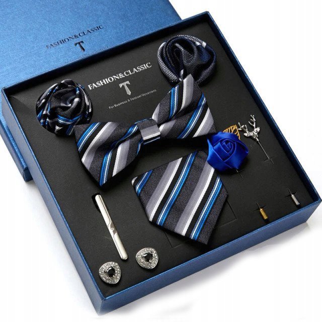 VanGise krawat wielokolorowy