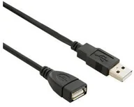 Kable USB - Kabel przedłużacz USB 2.0 1.8m AM-AF ferryt - miniaturka - grafika 1