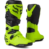 Buty motocyklowe - Buty Cross FOX Comp Fluorescencyjny żółty49 - miniaturka - grafika 1