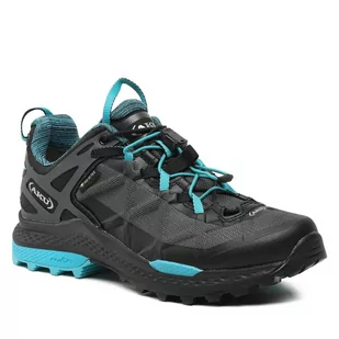 Trekkingi Aku Rocket Dfs Gtx W's 727 GORE-TEX Black/Turquoise 253 - Buty trekkingowe damskie - miniaturka - grafika 1