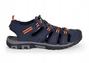 HI-TEC SANDAŁY MĘSKIE SPORTOWE TREKKINGOWE ZABUDOWANE REGULOWANE ROZMIAR 43 - Sandały męskie - miniaturka - grafika 1