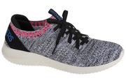 Sneakersy damskie - SKECHERS Ultra Flex-Rapid Attention 149065-WBPK białe 37 149065-WBPK - miniaturka - grafika 1