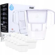 Dzbanki filtrujące - Dzbanek Filtrujący Dafi Start 4 L Przezroczysty + 10× Wkład Filtrujący Aquafloow Maxi - miniaturka - grafika 1