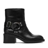 Botki damskie - Botki G-Star Raw EO-EYLUL-4769 Czarny - miniaturka - grafika 1