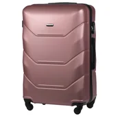 Walizki - [ A227 ] Walizka Duża AMETHYST (XL) Rose Gold - miniaturka - grafika 1