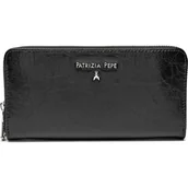 Portfele - Patrizia Pepe Skórzany portfel - miniaturka - grafika 1
