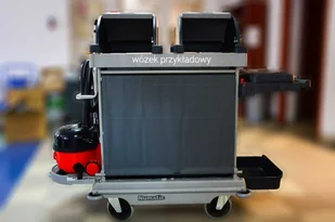 Numatic NKT 0R wózek hotelowy - wersja Low Level (niska) - Wózki serwisowe - miniaturka - grafika 1