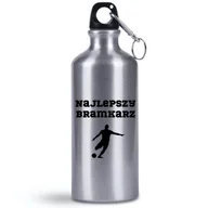 Shakery i bidony sportowe - Butelka/bidon 500 ml prezent dla bramkarza, bramkarz piłka nożna + imię, 1 - miniaturka - grafika 1