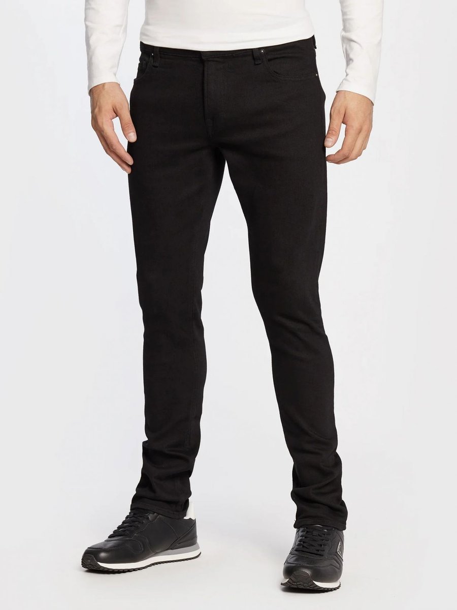 Jeansy męskie guess jeans m2yan1 d4q51 miami 2crb czarny