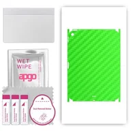 Akcesoria do tabletów i e-booków - folia naklejka skórka strukturalna na TYŁ+BOKI do Apple iPad Air (2020) - Carbon Zielony - apgo SKINS - miniaturka - grafika 1