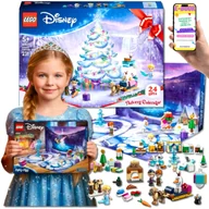 Klocki - LEGO Disney Kraina Lodu KALENDARZ ADWENTOWY 2025 PREZENT Na Adwent Święta DLA DZIEWCZYNKI Córki Wnuczki (43273) + EBOOK - miniaturka - grafika 1