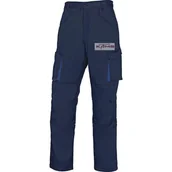 Odzież robocza - Delta Plus Spodnie robocze mach2 z poliestru/bawełny kolor zielono-czarny rozmiar 3XL M2PA2VE3X M2PA2VE3X - miniaturka - grafika 1