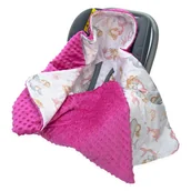 Otulacze - KOCYK DO FOTELIKA NOSIDEŁKA WÓZKA OTULACZ Kerstin - miniaturka - grafika 1