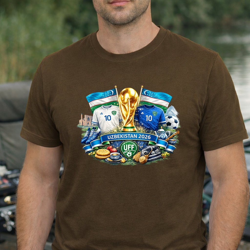 Koszulka WORLD CUP 2026 kolor brązowy rozmiar 3XL