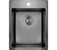 Zlewozmywaki - Deante Olfato Precious ZPO_D10E Stal szlachetna Titanium - miniaturka - grafika 1