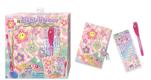 *HOT FOCUS Pamiętnik z podświetlanym dłu. buźki - Pamiętniki, dzienniki, listy - miniaturka - grafika 2