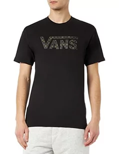Vans Koszulka męska w kratę, czarno-moro, S, Czarne-Camo, S - Koszulki męskie - miniaturka - grafika 1