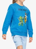 Bluzy dla dziewczynek - Bluza dziecięca LEGO LW Scout 300 - middle blue - miniaturka - grafika 1