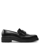 Półbuty damskie - Patrizia Pepe Loafersy 8Z0019/L052 Czarny - miniaturka - grafika 1