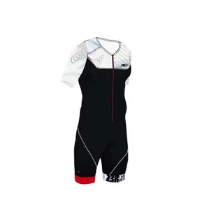 ZEROD Strój triathlonowy męski START TTSUIT noisy glitch - Bielizna sportowa męska - miniaturka - grafika 1